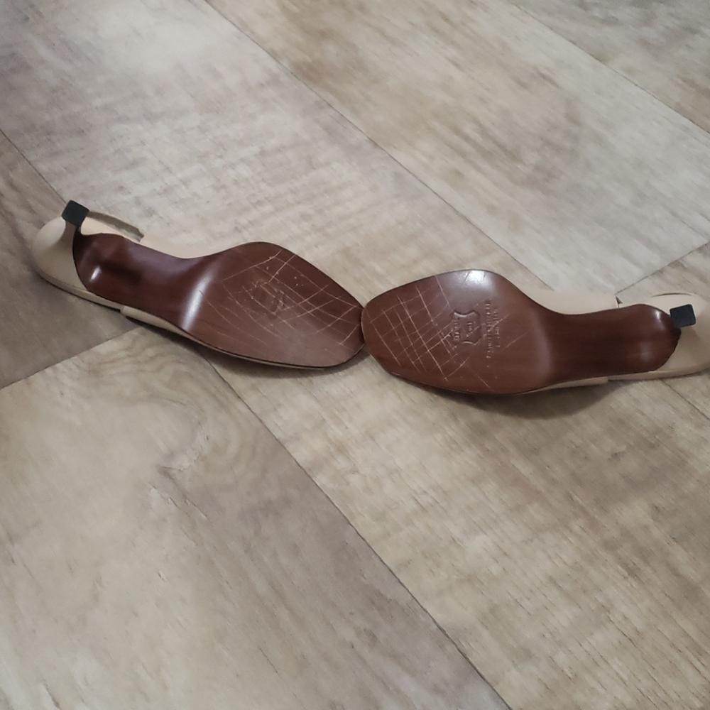 Stuart Weitzman open toe sling back pump 7.5 N - Picture 2 of 3